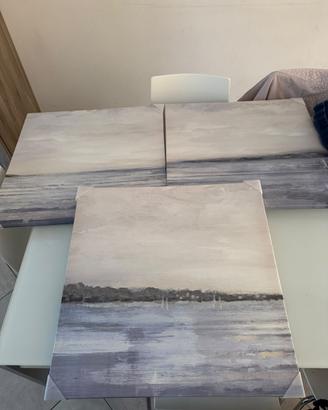 3 quadri IKEA PJÄTTERYD – nuovi ancora imballati