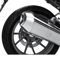 Silenziatore posteriore bmw cromato r1250 gs/ gsa/