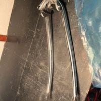 Forcella cromata filettata bicicletta