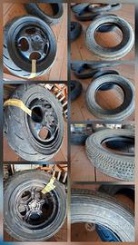 pneumatici e cerchio per ciclomotore APRILIA SR 50