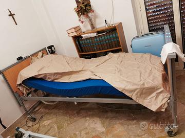 Letto ortopedico da degenza a doghe elettrico