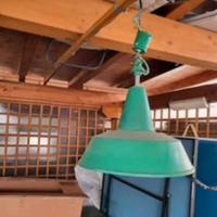 LAMPADARIO DA BILIARDO ANNI 80