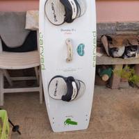 Kitesurf carved
