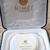 collana di perle vere Nimei 
