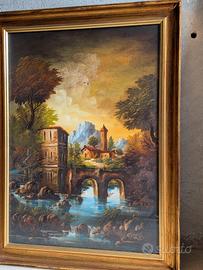 Quadro pittore scuola Barj-Buzzoni