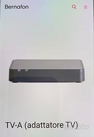 Adattatore tv bernafone per apparecchi acustici