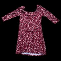 Abito elasticizzato floreale – femminile e comodo