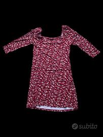 Abito elasticizzato floreale – femminile e comodo