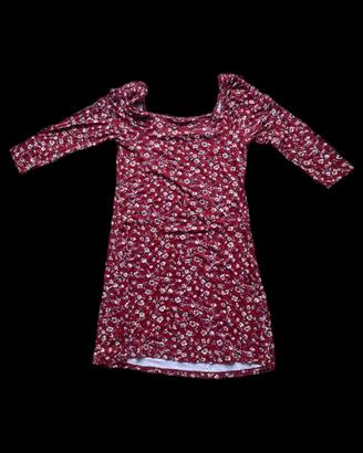 Abito elasticizzato floreale – femminile e comodo