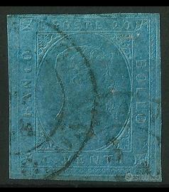 Antichi Stati Sardegna.Seconda Emissione C.20.