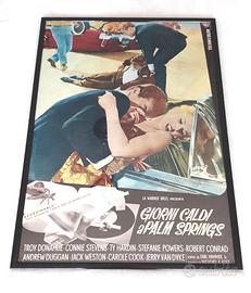 movie poster GIORNI CALDI A PALM SPRINGS (WB 1963)