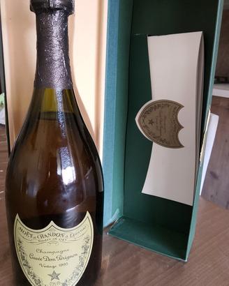 champagne Don Perignon 1995 vintage