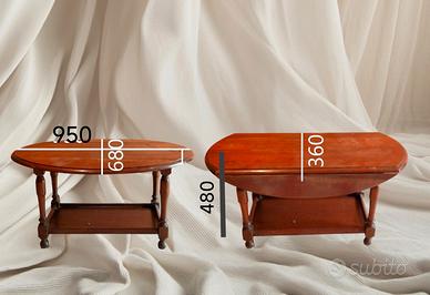 Tavolo in legno naturale 