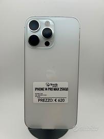 iPhone 14 Pro Max 256GB bianco usato garanzia 
