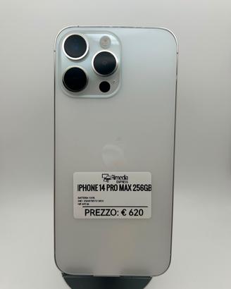 iPhone 14 Pro Max 256GB bianco usato garanzia 