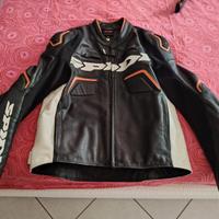 Giubbotto Spidi track in pelle taglia 52