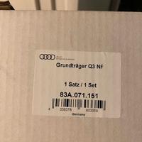 BARRE Audi Q3 ORIGINALI NUOVE A MAI USATE