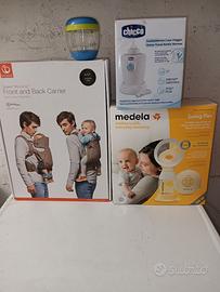 TIRALATTE, MARSUPIO, SCALDABIBERON, STERILIZZA CIU