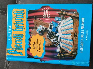 libro "piccoli brividi" I segreti delle mummie