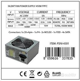 alimentatore pc nilox psni 4501