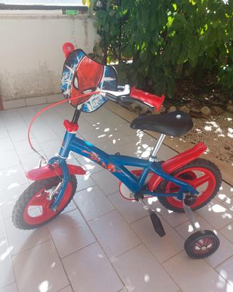 bici spiderman 12"