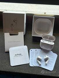 Airpods 4 con cancellazione 2024
