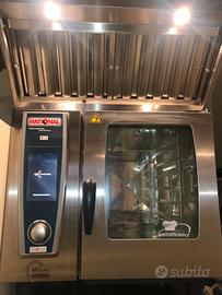 Forno RATIONAL WhiteEfficiency 6 teglie + Cappa