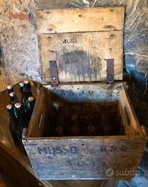 Cassa birra con coperchio ditta Musso - anni ’30