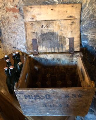 Cassa birra con coperchio ditta Musso - anni ’30