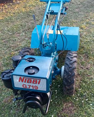MOTOCOLTIVATORE NIBBI  719 10 HP BENZINA