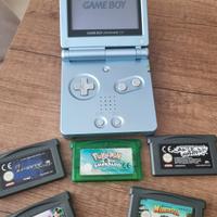 game boy advance sp piu 5 giochi 