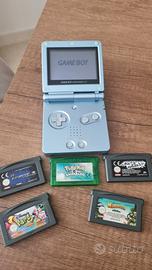 game boy advance sp piu 5 giochi 