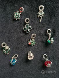 charm argento compatibili con Pandora 