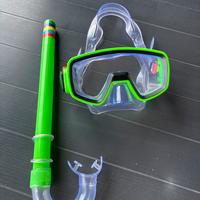 Maschera e boccaglio da snorkeling marchio CE