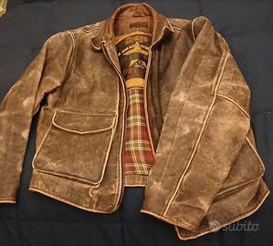 Giubotto Giaccone in pelle