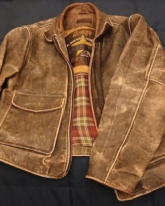 Giubotto Giaccone in pelle