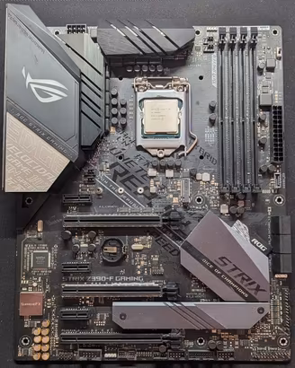Asus strex z390 gaming+I 9 900k pari al nuovo!!