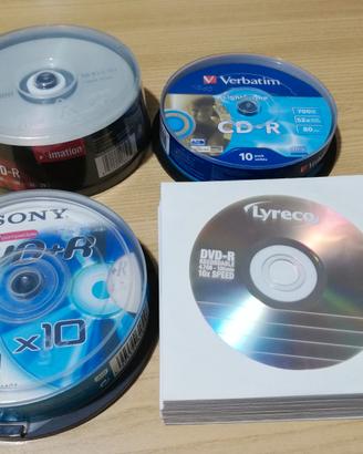 CD / DVD vergini