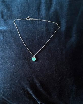 Collana Tiffany&Co doppio cuore