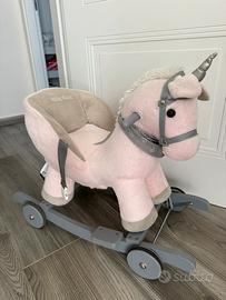 Cavallo dondolo gioco bambina unicorno