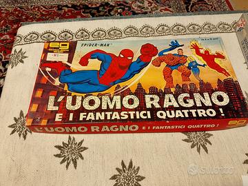L'uomo ragno e i f4 gioco tavolo vintage