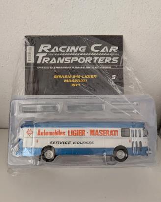 camion racing car transporters saviem s45-ligier m