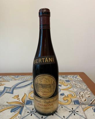 Vino Amarone Bertani imbottigliato nel 1964