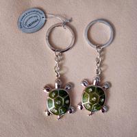 Set portachiavi tartaruga Silver plated