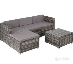 Salottino rattan esterno set
