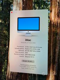 Imac 27” 5K 2019 1TB