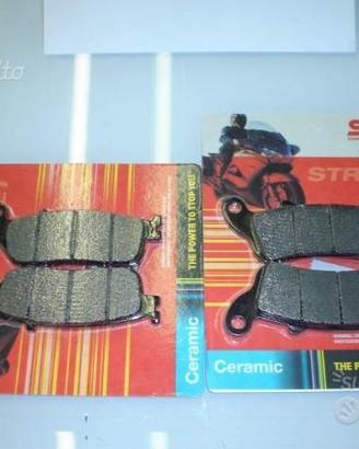 2 coppie pastiglie freno davanti honda hornet 600