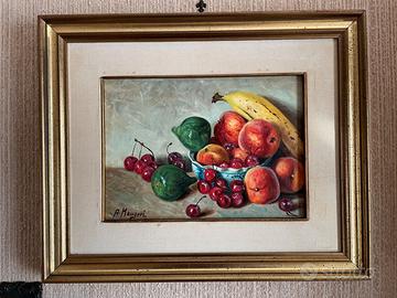 Quadro dipinto olio su tela