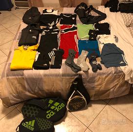 Abbigliamento tecnico Adidas Padel Calcio Fitness