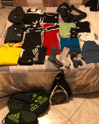 Abbigliamento tecnico Adidas Padel Calcio Fitness